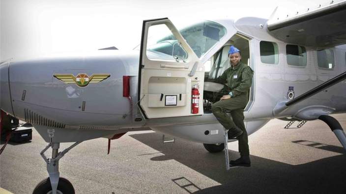 Niger's 1st Pilot - Lieutenant Ouma Laouali-