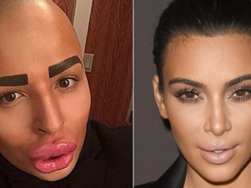 Crazy Kim Kardashian Look Alikes BLULOFT