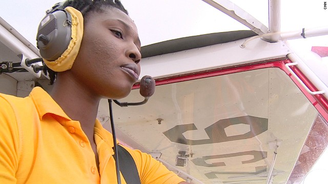 Ghananian's 1st Female Pilot - Patricia Mawuli